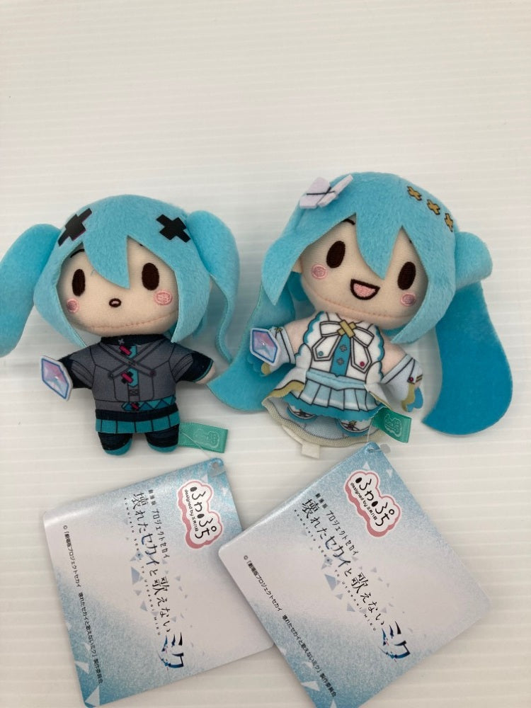 【中古】【美品】全8種セット ふわぷちマスコット「劇場版プロジェクトセカイ 壊れたセカイと歌えないミク」＜おもちゃ＞（代引き不可）6559