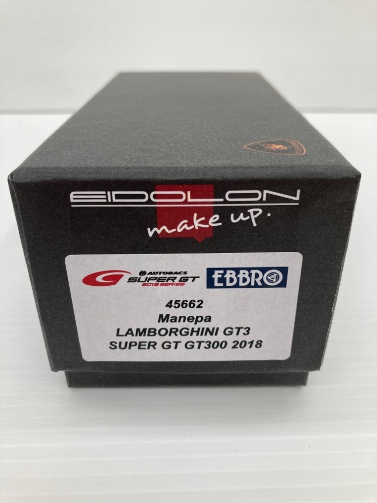 【中古】【開封品】1/43 Manepa LAMBORGHINI GT3 SUPER GT GT300 2018