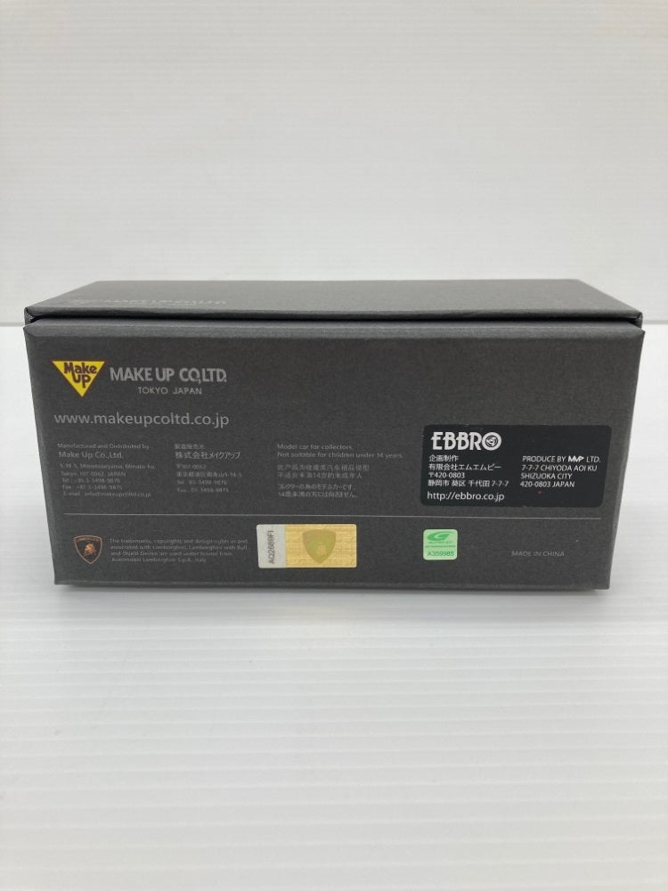 【中古】【開封品】1/43 Manepa LAMBORGHINI GT3 SUPER GT GT300 2018