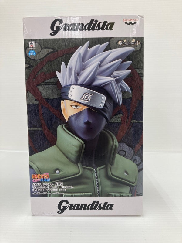 【中古】【未開封】はたけカカシ 「NARUTO-ナルト-疾風伝」 Grandista-Shinobi Relations- HATAKE KAKASHI＜フィギュア＞（代引き不可）6559