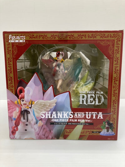 【中古】【未開封】フィギュアーツZERO[超激戦]シャンクス＆ウタ -ONE PIECE FILM RED Ver.- 「ワンピース ...