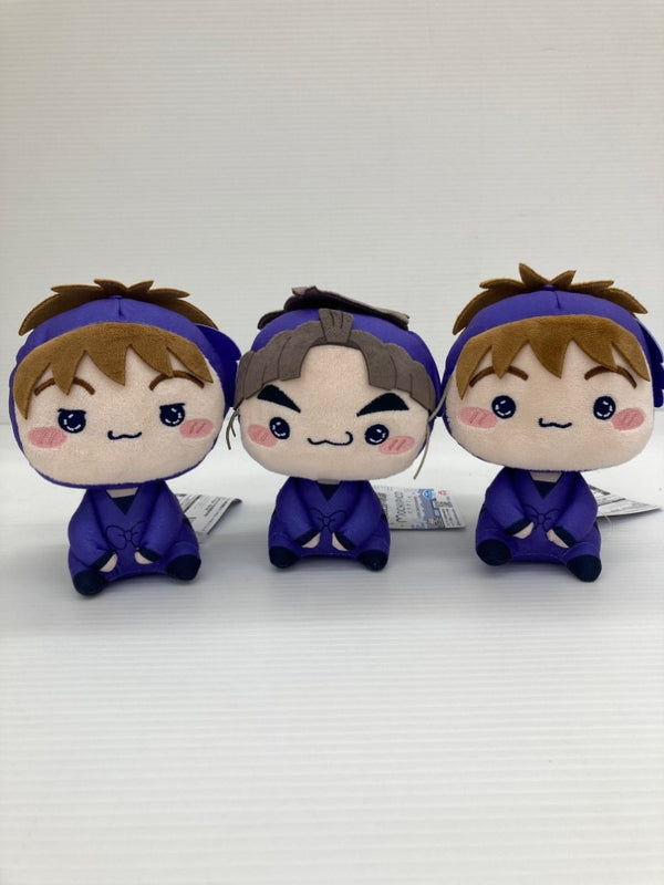 【中古】【開封品】【美品】【セット】もちぴこぬいぐるみ 第六弾 「劇場版 忍たま乱太郎 ドクタケ忍者隊最強の軍師」全3種＜おもちゃ＞（代引き不可）6559