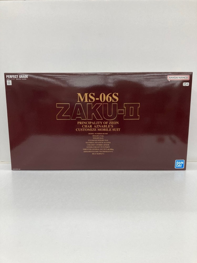 【中古】【未組立】1/60 PG MS-06S シャア専用ザクII 「機動戦士ガンダム」 [5064229]＜プラモデル＞（代引き不可）6559