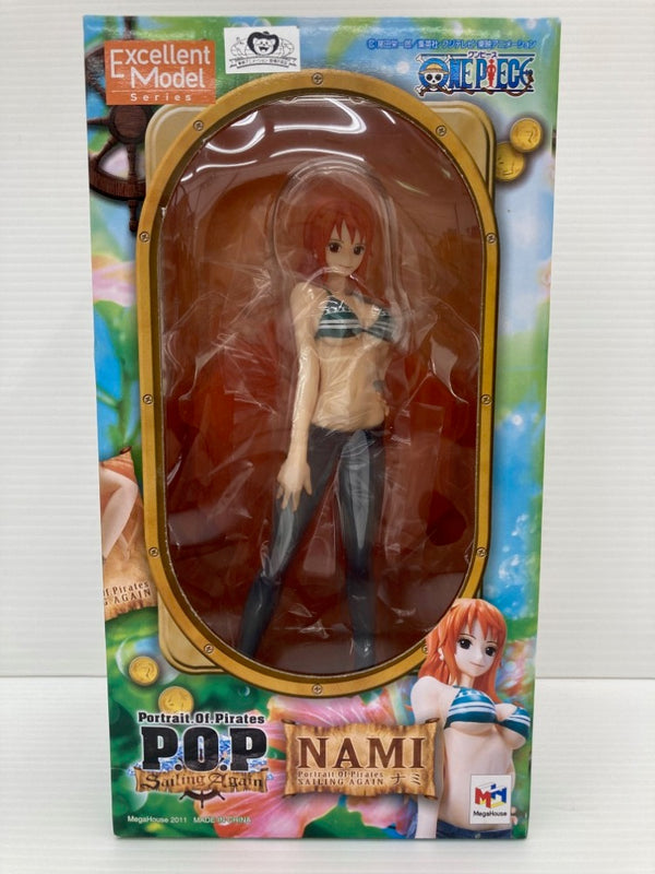【中古】【未開封】ナミ 「ワンピース」 エクセレントモデル Portrait.Of.Pirates ワンピース”Sailing Again”＜フィギュア＞（代引き不可）6559