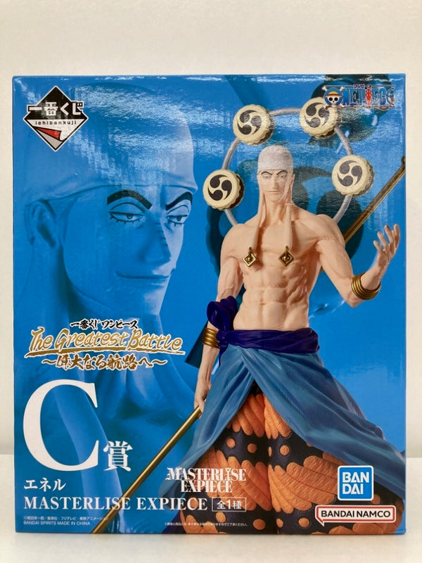 【中古】【未開封】エネル 「一番くじ ワンピース The Greatest Battle〜偉大なる航路へ〜」 MASTERLISE EXPIECE C賞＜フィギュア＞（代引き不可）6559