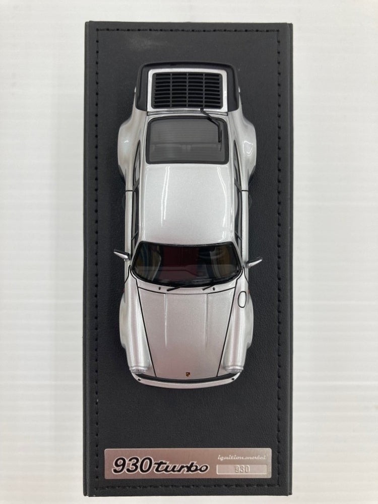 【中古】【開封品】1/43 Porsche911 930 Turbo(シルバー) [IG0941]＜コレクターズアイテム＞（代引き不可）6559