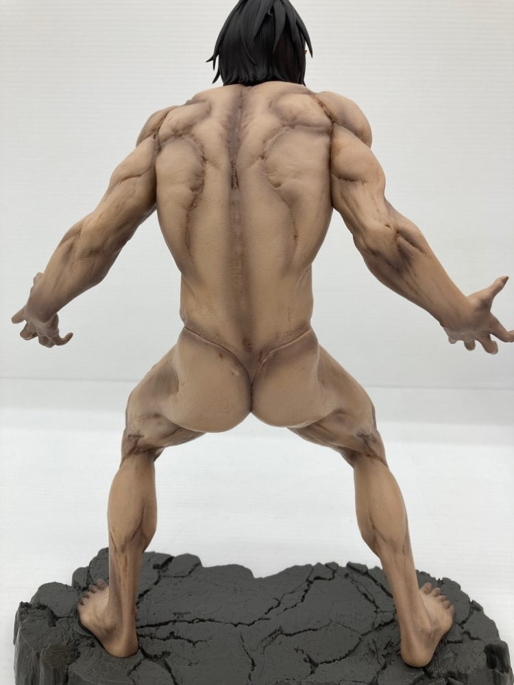 【中古】【開封品】エレン(巨人)〜巨大樹の森 決戦ver.〜 「一番くじ 進撃の巨人〜壁の外の世界〜」 MEGAIMPACT ラストワン賞＜フィギュア＞（代引き不可）6559