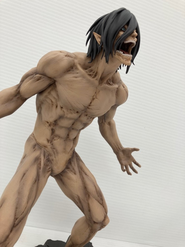 【中古】【開封品】エレン(巨人)〜巨大樹の森 決戦ver.〜 「一番くじ 進撃の巨人〜壁の外の世界〜」 MEGAIMPACT ラストワン賞＜フィギュア＞（代引き不可）6559