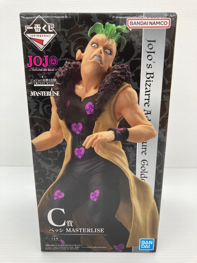 【中古】【未開封】ペッシ 「一番くじ ジョジョの奇妙な冒険 GOLDEN WIND -HITMAN TEAM-」 MASTERLISE C賞＜フィギュア＞（代引き不可）6559