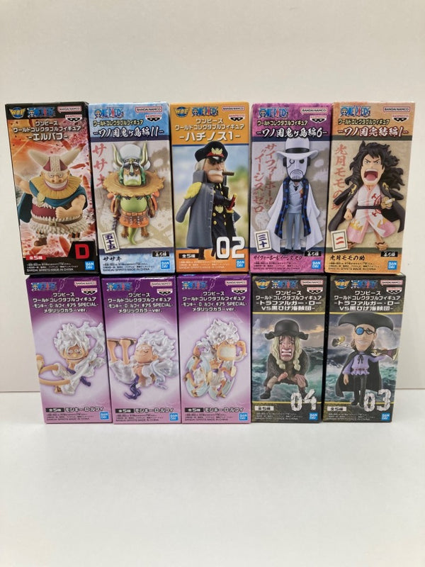 【中古】【未開封】【セット】ワンピース ワールドコレクタブルフィギュア 10体＜フィギュア＞（代引き不可）6559