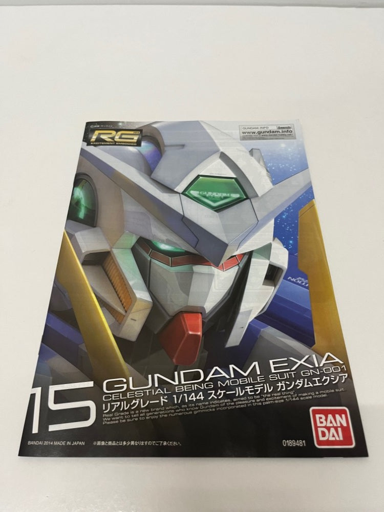 【中古】【未組立】1/144 RG GN-001 ガンダムエクシア 「機動戦士ガンダム00(ダブルオー)」 [5061600]＜プラモデル＞（代引き不可）6559