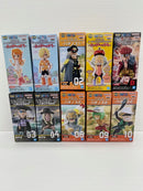 【中古】【未開封】【セット】ワンピース ワールドコレクタブルフィギュア10体＜フィギュア＞（代引き不可）6559