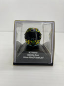 【中古】【開封品】1/8 AGV ヘルメット バレンティーノ・ロッシ モトGP アッセン 2017 ウィナー＜コレクターズアイテム＞（代引き不可）6559
