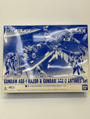 【中古】【未組立】1/144 HG ガンダムAGE-1 レイザー＆ガンダムAGE-2 アルティメスセット(2体セット)「機動戦士ガンダムAGE」＜プラモデル＞（代引き不可）6559