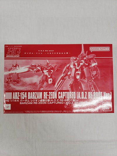 【中古】（未組立）1/144 HG ARZ-154 バーザム レジオン鹵獲仕様 A.O.Z RE-BOOT版＜プラモデル＞（代引き不可...