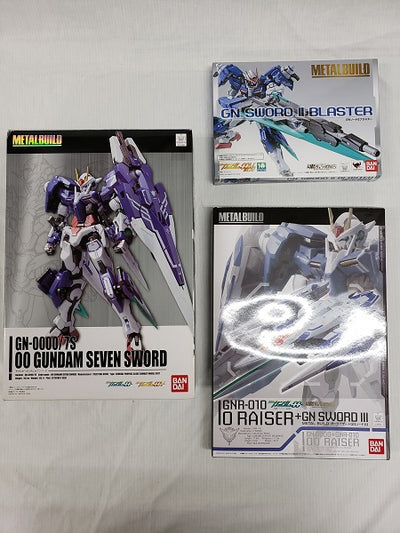 【中古】（開封済・難有）METAL BUILD ダブルオーガンダム セブンソード＆オプションパーツ2点セット＜フィギュア＞（代引き不可...