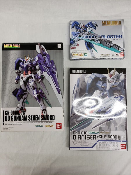 【中古】（開封済・難有）METAL BUILD ダブルオーガンダム セブンソード＆オプションパーツ2点セット＜フィギュア＞（代引き不可）6561