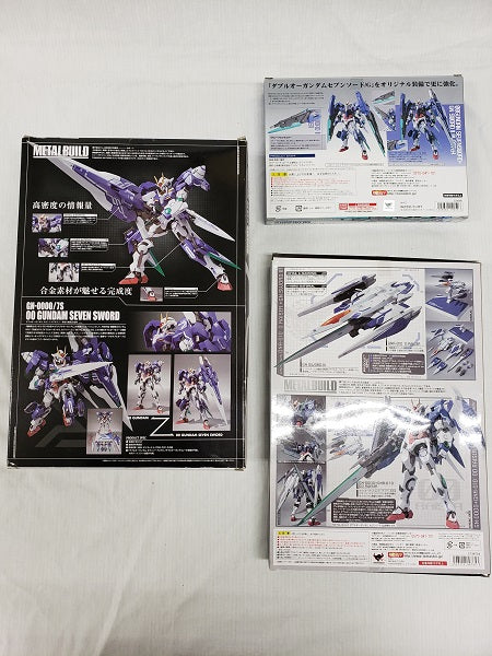 【中古】（開封済・難有）METAL BUILD ダブルオーガンダム セブンソード＆オプションパーツ2点セット＜フィギュア＞（代引き不可）6561