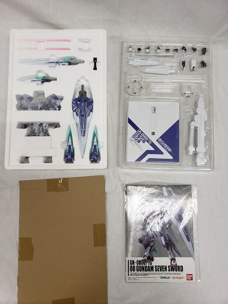 【中古】（開封済・難有）METAL BUILD ダブルオーガンダム セブンソード＆オプションパーツ2点セット＜フィギュア＞（代引き不可）6561