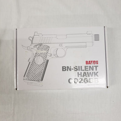 【中古】【開封品】BATON airsoft BN-SILENT HAWK CO2GBB＜ミリタリー＞（代引き不可）6561