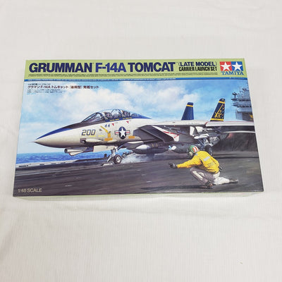 【中古】【未組立】1/48 グラマン F-14A トムキャット 後期型 発艦セット 「傑作機シリーズ No.122」 [61122]＜...