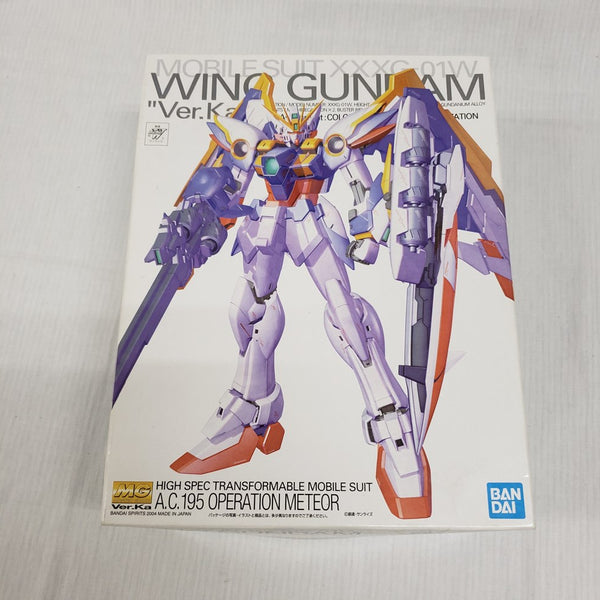 【中古】【未組立】1/100 MG XXXG-01W ウイングガンダム(Ver.Ka) 「新機動戦記ガンダムW」 [5062839]＜プラモデル＞（代引き不可）6561