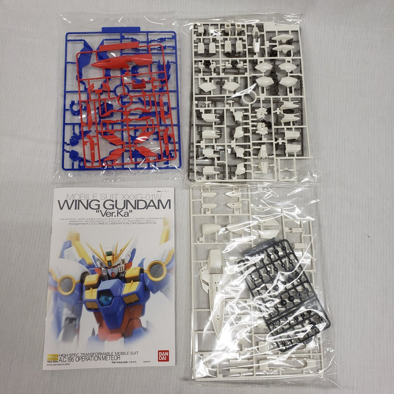 【中古】【未組立】1/100 MG XXXG-01W ウイングガンダム(Ver.Ka) 「新機動戦記ガンダムW」 [5062839]＜プラモデル＞（代引き不可）6561