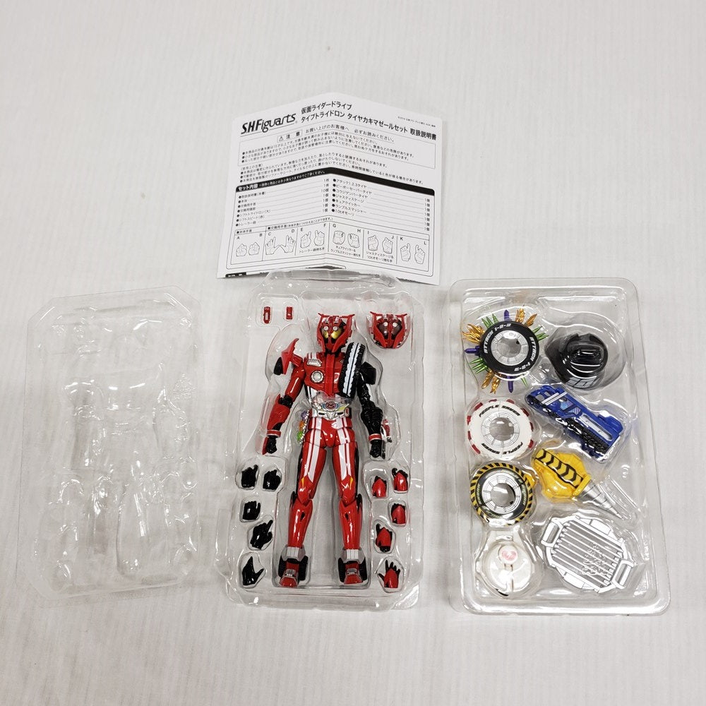 中古】【開封品】フィギュア S.H.Figuarts 仮面ライダードライブ タイプトライドロン タイヤカキマゼールセット 「仮面ライダード