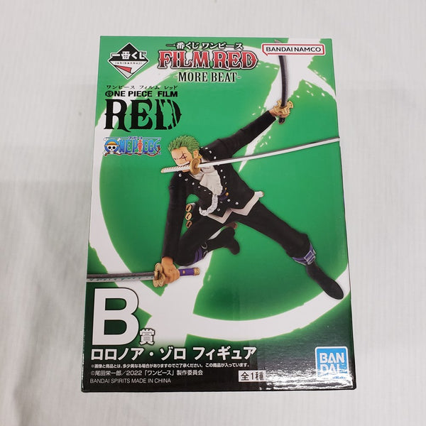 【中古】【未開封】ロロノア・ゾロ 「一番くじ ワンピース FILM RED -MORE BEAT-」 B賞 フィギュア＜フィギュア＞（代引き不可）6561