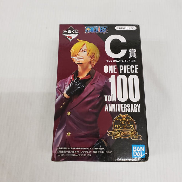 【中古】【開封品】サンジ 討ち入り 「一番くじ ワンピース vol.100 Anniversary」 C賞 フィギュア＜フィギュア＞（代引き不可）6561