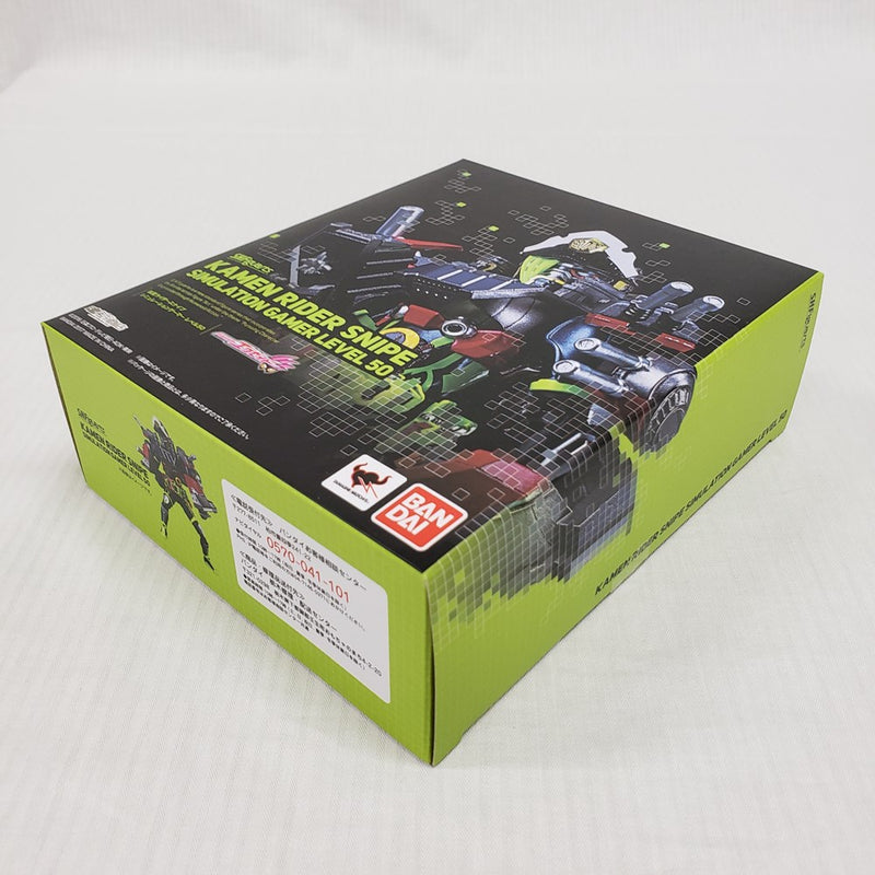 【中古】【開封品】S.H.Figuarts 仮面ライダースナイプ シミュレーションゲーマー レベル50 「仮面ライダーエグゼイド」 魂ウェブ商店限定＜フィギュア＞（代引き不可）6561