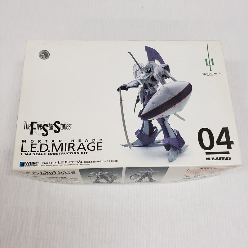 【中古】【未組立】1/144 L.E.D.ミラージュ 先行量産型2989 コーラス戦仕様 「ファイブスター物語」 [FS-101]＜プラモデル＞（代引き不可）6561