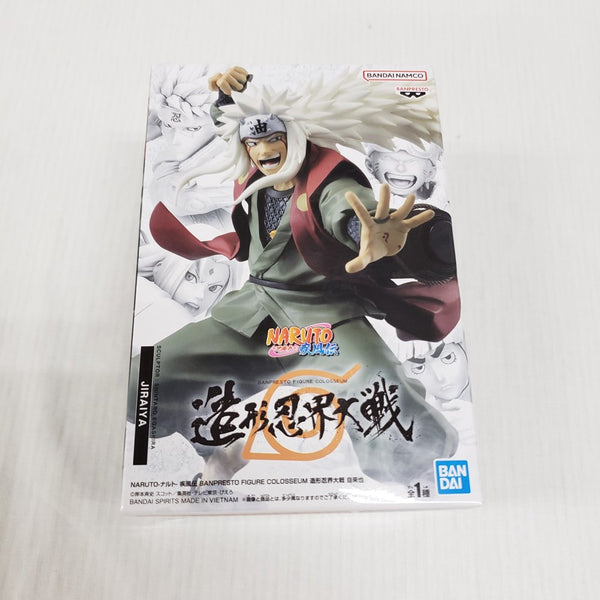 【中古】【未開封】自来也 「NARUTO-ナルト- 疾風伝」 BANPRESTO FIGURE COLOSSEUM 造形忍界大戦＜フィギュア＞（代引き不可）6561