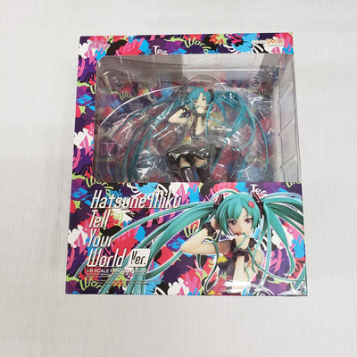 【中古】【未開封】初音ミク Tell Your World Ver. 「キャラクター・ボーカル・シリーズ01 初音ミク」 1/8 AT...