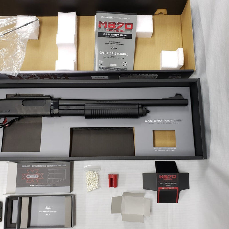 【中古】【開封品】ガスガン M870 タクティカル＜ミリタリー＞（代引き不可）6561