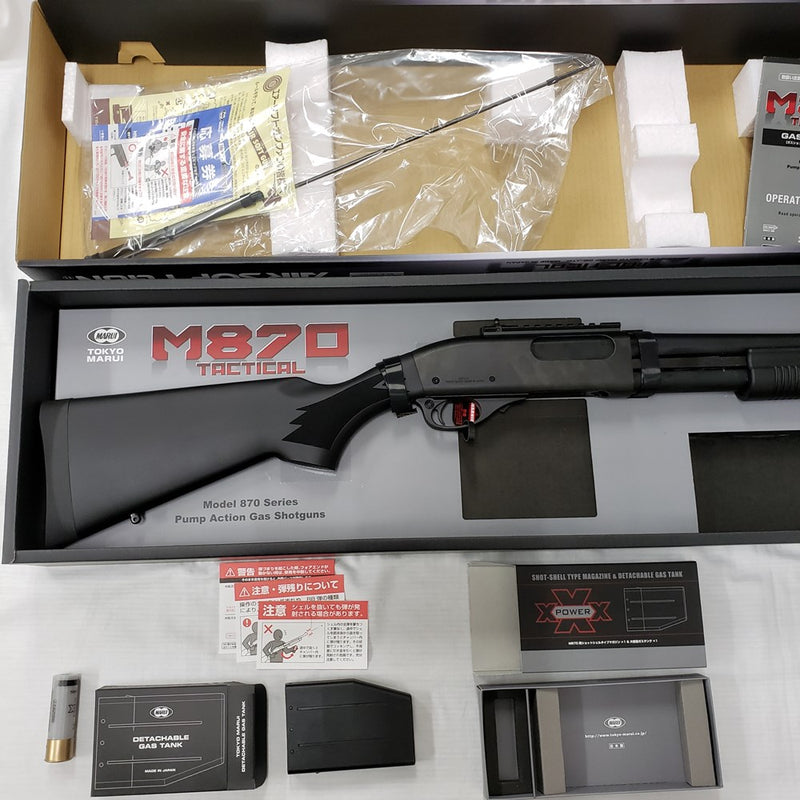 【中古】【開封品】ガスガン M870 タクティカル＜ミリタリー＞（代引き不可）6561