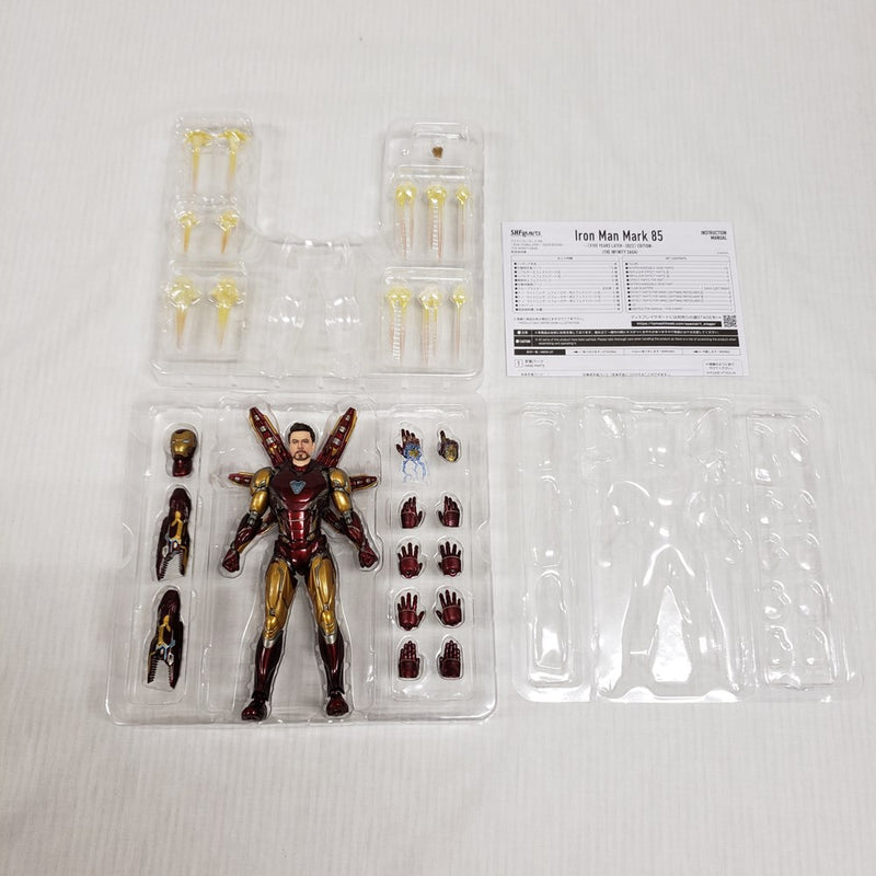 【中古】【開封品】S.H.Figuarts アイアンマン マーク85 IRON MAN Mark85 FIVE YEARS LATER〜2023 EDITION＜フィギュア＞（代引き不可）6561