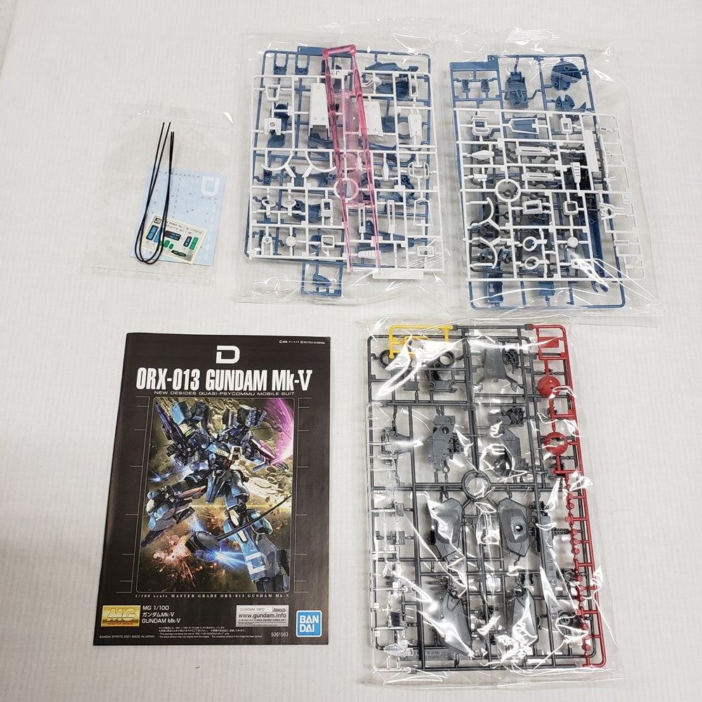 【中古】【未組立】1/100 MG ガンダム Mk-V [5061563]＜プラモデル＞（代引き不可）6561