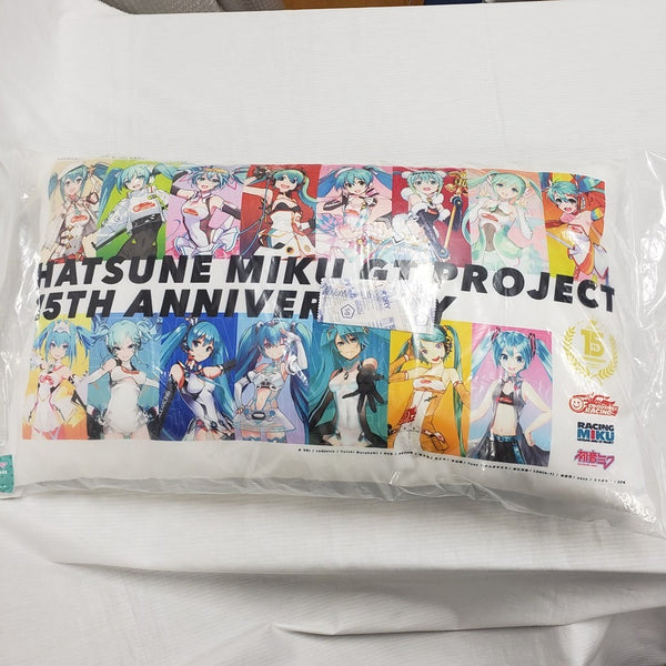 【中古】【未開封】初音ミク レーシングver./スクエア クッション 「HATSUNE MIKU GT PROJECT 15th ANNIVERSARY!くじ」 アニバーサリー賞＜コレクターズアイテム＞（代引き不可）6561