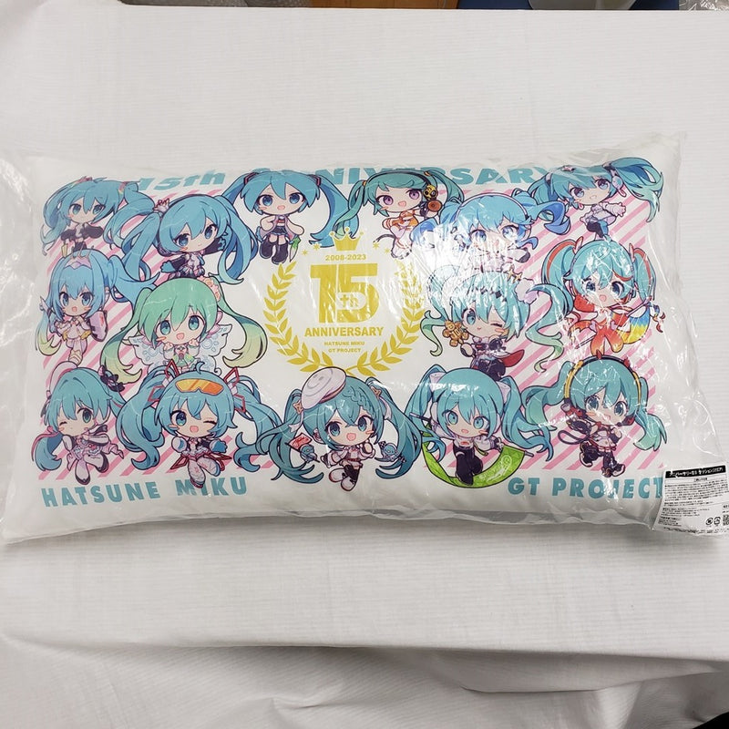 【中古】【未開封】初音ミク レーシングver./スクエア クッション 「HATSUNE MIKU GT PROJECT 15th ANNIVERSARY!くじ」 アニバーサリー賞＜コレクターズアイテム＞（代引き不可）6561