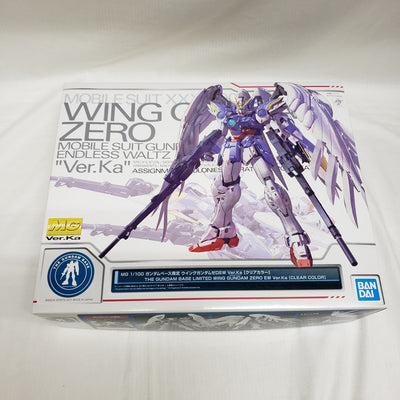 【中古】【未組立】1/100 MG XXXG-00W0 ウイングガンダムゼロEW Ver.Ka(クリアカラー) 「新機動戦記ガンダムW...