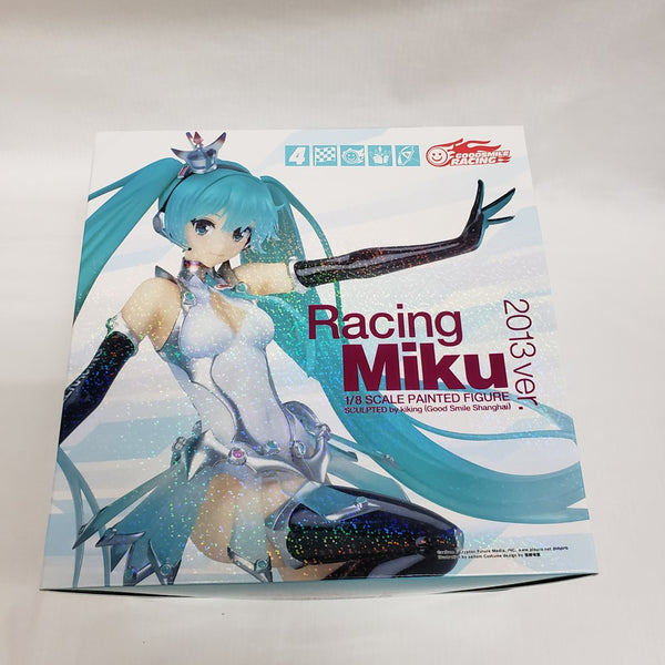 【中古】【開封品】レーシングミク 2013 ver. 「レーシングミク」 1/8 PVC製塗装済み完成品＜フィギュア＞（代引き不可）6561