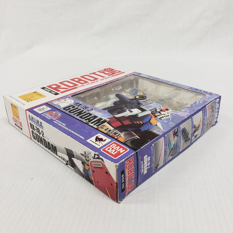 【中古】【開封品】ROBOT魂 ＜SIDE MS＞ RX-78-2 ガンダム ver. A.N.I.M.E.＜フィギュア＞（代引き不可）6561