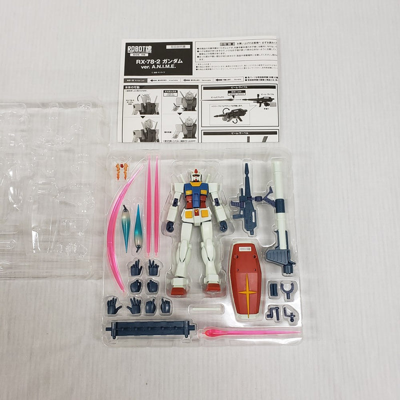 【中古】【開封品】ROBOT魂 ＜SIDE MS＞ RX-78-2 ガンダム ver. A.N.I.M.E.＜フィギュア＞（代引き不可）6561