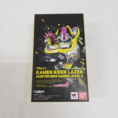 【中古】【未開封】S.H.Figuarts 仮面ライダーレーザー ハンターバイクゲーマー レベル5 「仮面ライダーエグゼイド」 魂ウェ...