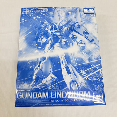 【中古】【未組立】1/100 RE/100 ガンダムリントヴルム 「ガンダムビルドダイバーズ Genius Head Line」 プレ...