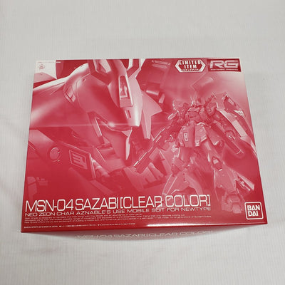 【中古】【未組立】1/144 RG サザビー クリアカラーVer.＜プラモデル＞（代引き不可）6561