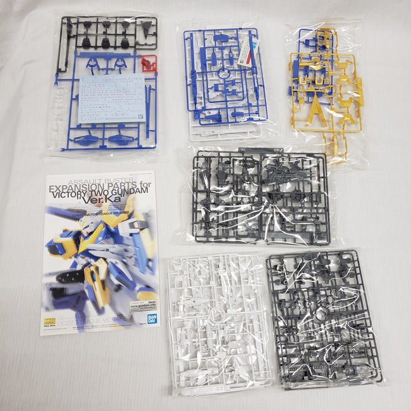 【中古】【未組立】1/100 MG V2ガンダム Ver.Ka用 アサルトバスター拡張パーツ [5055529]＜プラモデル＞（代引き不可）6561