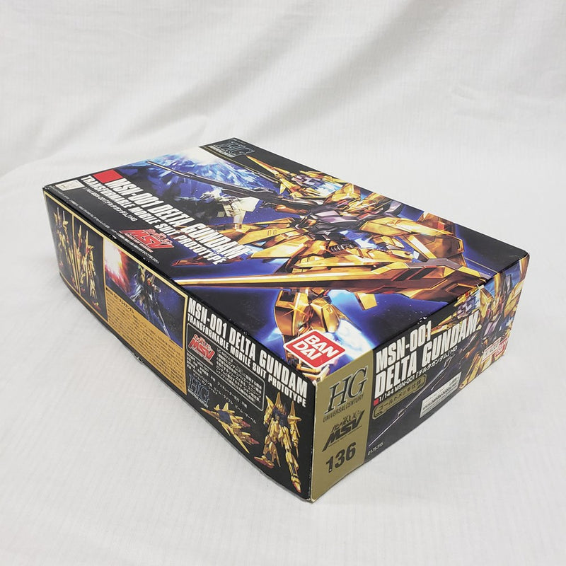 【中古】【未組立】1/144 HG デルタガンダム ゴールドメッキ仕様＜プラモデル＞（代引き不可）6561