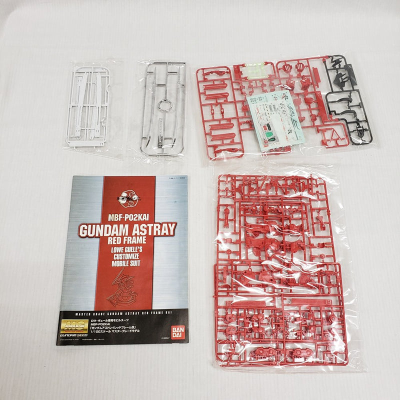 【中古】【未組立】1/100 MG MBF-P02KAI ガンダムアストレイレッドフレーム改 「機動戦士ガンダム SEED VS ASTRAY」 [0162047]＜プラモデル＞（代引き不可）6561